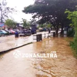 Hujan Deras, Sejumlah Ruas Jalan di Kendari Kembali Banjir Hujan Deras, Sejumlah Ruas Jalan di Kendari Kembali Banjir