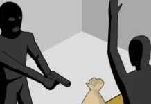 Polsek KP3 Kendari Amankan Istri Tersangka Perampokan Nasabah Bank di Marauke ilustrasi perampokan bank