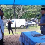Lantik 125 Ketua BPD Konut, Bupati Ingatkan Jaga Persatuan PELANTIKAN BPD-Terlihat Bupati Konawe Utara, H. Ruksamin melantik Ketua dan angota Badan permusyawaratan desa (BPD) di Kecamatan Lembo. Yang bertempat di pantai Desa Taipa. (Jefri/ZONASULTRA.COM).