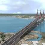 Pembangunan Jembatan Bahteramas, Lanal Kendari Akan Dapatkan Dermaga Baru ilustrasi jembatan bahteramas