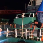 Tim SAR Temukan KM Sahelin Yang Mati Mesin di Perairan Pulau Talaga Tim SAR Temukan KM Sahelin Yang Mati Mesin di Perairan Pulau Talaga