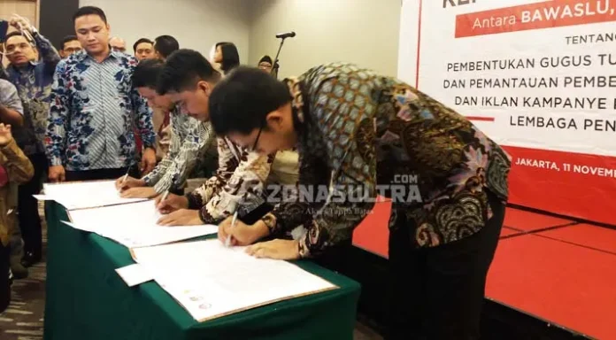 Tiga Lembaga Bentuk Gugus Tugas Awasi Kampanye Pilkada