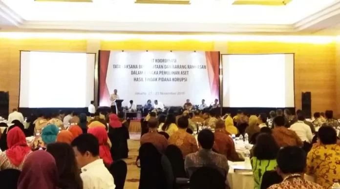 KPK Gelar Rakor Terkait Barang Sitaan Untuk Memulihkan Aset Negara