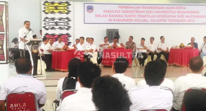 34 Mahasiwa Unhas Survei Kesehatan Gigi Warga Kolaka