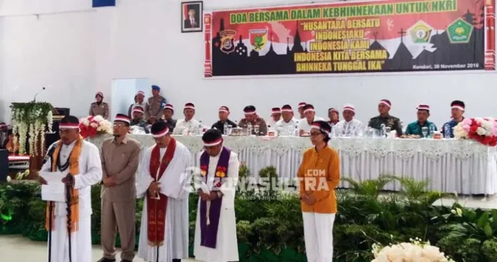 Pemprov Sultra Gelar Doa Bersama Lintas Agama untuk NKRI