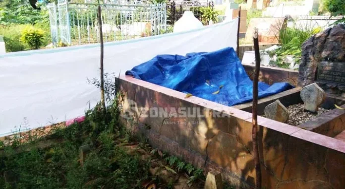 Diduga Meninggal Tidak Wajar, Makam Balita di TPU Punggolaka Dibongkar