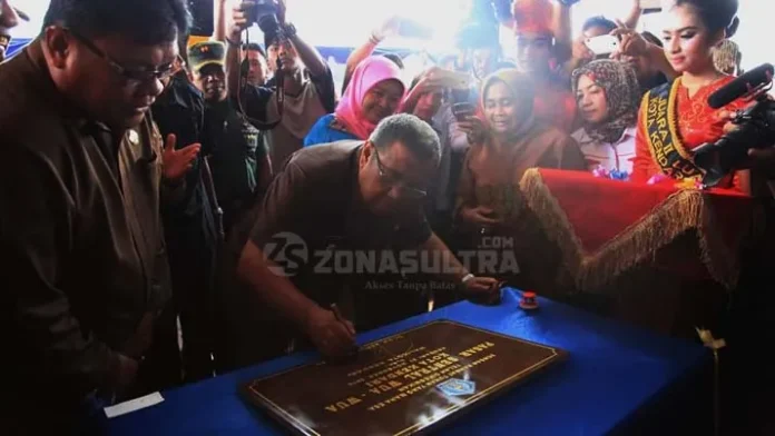 Walikota Resmikan Pasar Sentral Wua-wua, Korban Kebakaran Jadi Prioritas