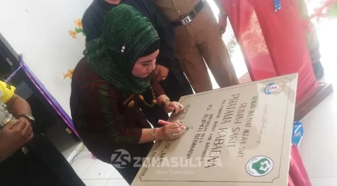 Bupati Bombana Resmikan Rumah Sakit Pratama Kabaena