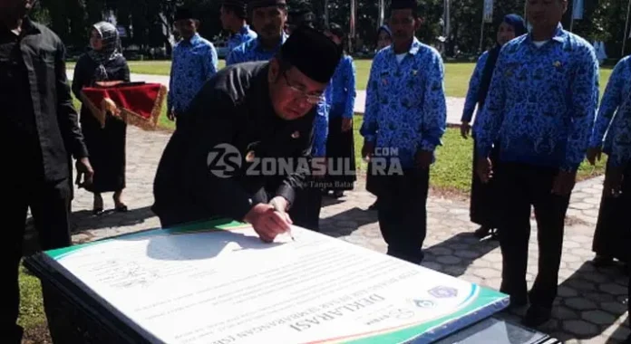 Menuju Kota Layak Huni, Walikota Deklarasi Stop BAB Sembarangan