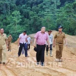 Pemkot Kendari Genjot Pembukaan Jalan Baru Asrun Pantau Jalan Jalur Lingkar Luar