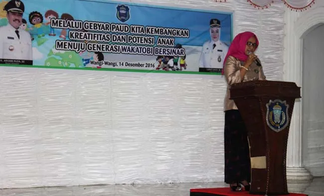 hj-safaria-arhawi-ruda Orang Tua Diminta Titip Anak di Paud Sebelum Masuk SD