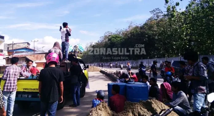 Mahasiswa Kembali Lakukan Unjuk Rasa Tuntut Pj Buteng Diberi Sanksi