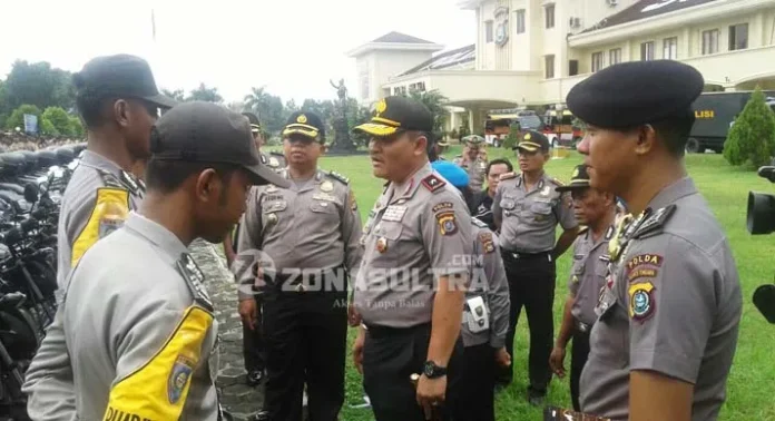 distribusi_motor Tingkatkan Kantibmas, Polda Sultra Distribusikan 361 Motor Dinas ke Polres