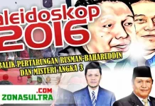 Kaleidoskop 2016: Kilas Balik Pertarungan Rusman-Baharuddin dan Misteri Angka 3 Kaleidoskop 2016: Kilas Balik Pertarungan Rusman-Baharuddin dan Misteri Angka 3