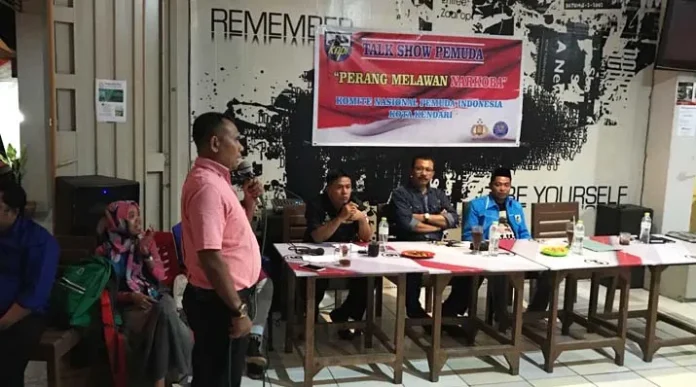 Perangi Narkoba, KNPI Kendari Gelar Talk Show Narkoba