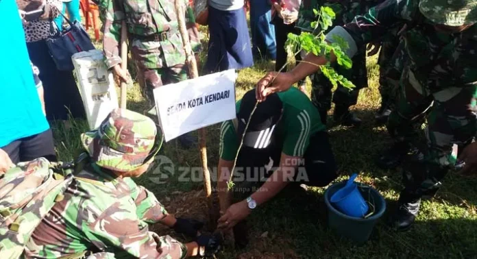 Wujudkan Kendari Kota Teduh, Pemkot Galakkan Gerakan Penanaman Pohon