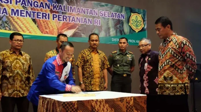 Tingkatkan Produksi Pangan, Mentan Gelar Rakor di Kalsel