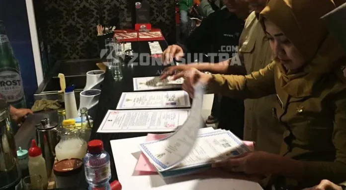 Lakukan Sidak, Tim Yustisi Temukan Izin MB Master Piece Mati