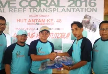 Antam Lanjutkan Program Transplantasi Terumbu Karang di Hakatutobu Antam Lanjutkan Program Transplantasi Terumbu Karang di Hakatutobu
