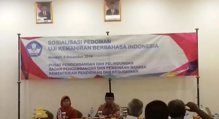 Kantor Bahasa Sultra Gelar Sosialisasi UKBI untuk Mengukur Kemahiran Berbahasa Indonesia