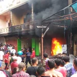 Api yang Melahap Ruko di Pasar Korem Berhasil Dipadamkan Api yang Melahap Ruko di Pasar Korem Berhasil Dipadamkan