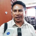 Aduan Ditolak DKPP, Wajah Ketua KPU Buton Sumringah Ketua Komisi Pemilihan Umum (KPU) Buton, Alimuddin