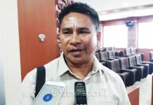 Aduan Ditolak DKPP, Wajah Ketua KPU Buton Sumringah Ketua Komisi Pemilihan Umum (KPU) Buton, Alimuddin