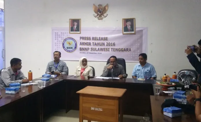 Sepanjang Tahun 2016 BNNP Telah Lakukan Tes Urin Terhadap 6447 Orang, 181 Positif