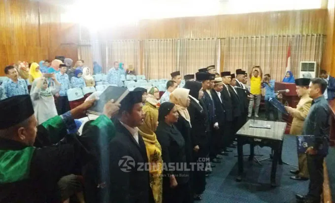 Lantik 24 Kepala Sekolah, Ini Harapan Wakil Wali Kota Kendari Lantik 24 Kepala Sekolah, Ini Harapan Wakil Wali Kota Kendari