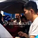 Mahasiswa Pencegat TKA Asal Tiongkok Dipolisikan Mahasiswa Kendari Cegat TKA Asal Tiongkok