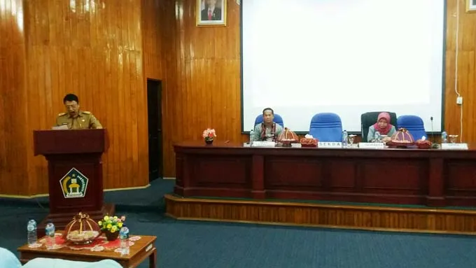 PENGUKUHAN Forum Komunikasi Kecamatan Sehat Dikukuhkan, Ini Tujuannya