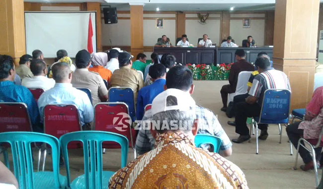 Rapat Swasembada konut 3 Bulan Tak Selesaikan Program Penanaman Jagung, Camat dan Kades di Konut Siap Dicopot