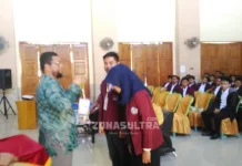 427 Mahasiswa FKIP USN PPL di Empat Kabupaten USN - Wakil Rektor Bidang Akademik USN Kolaka, Ruslin Hadanu