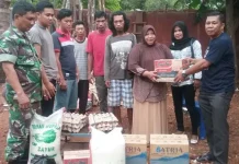 Antam Bantu Korban Kebakaran Rumah di Pomalaa