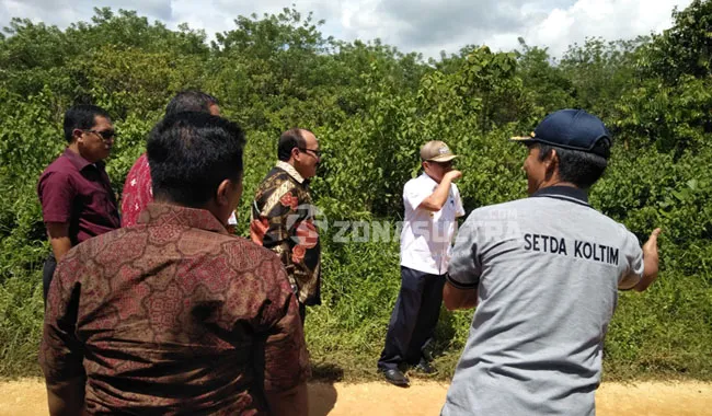 bulog tinjau lokasi Serap Produksi Petani, Bulog- Pemda Koltim Urungan Bangun Gudang