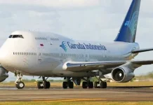 Kursi Penuh, Garuda Indonesia Klaim Tak Ada Kenaikan Harga Tiket Rute Kendari-Makassar dan Jakarta ilustrasi garuda indonesia
