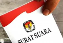 Penguncian Kotak Suara Pemilu 2019 Gunakan Kabel Ties ilustrasi surat suara`