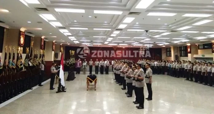 pelantikan_kapolda_sultra Dilantik Jadi Kapolda Sultra, Brigjen Pol Andap Budhi Siap Jalankan Tugas