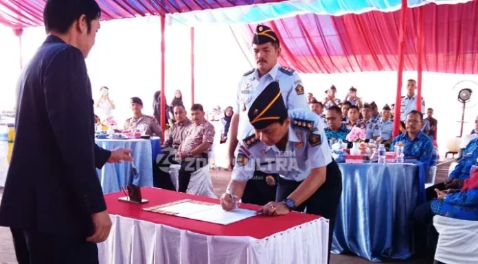 Kepala Lapas Kendari Hari Ini Resmi Berganti