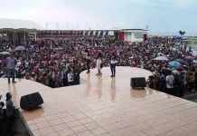 50 Ribu Orang Hadiri Kampanye Akbar Paslon Aman 50 Ribu Orang Hadiri Kampanye Akbar Paslon Aman