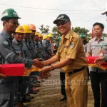 Upacara Penutupan Bulan K3 di Kolaka Digelar di Antam Upacara Penutupan Bulan K3 di Kolaka Digelar di Antam