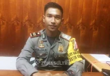Dituding Lakukan Money Politik, Rumah Relawan ADP Didatangi Massa yang Membawa Sajam Kepala Kepolisian Sektor Kema Raya, IPTU Fajar.