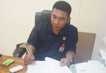 KPU Bombana Himbau Masyarakat Tak Terpengaruh Hasil Perhitungan Lembaga Survei Komisioner Komisi Pemilihan Umum (KPU) Bombana Andi Usman