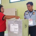 38 Napi Rutan Kendari Tidak Salurkan Hak Pilihnya Sejumlah Pejabat Koruptor Tunaikan Hak Pilih di Rutan Kendari