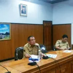 Pasca Kebakaran Dua Kantor Kelurahan, Asrun Perintahkan PNS Siaga Amankan Kantornya Masing-Masing Koferensi Pers