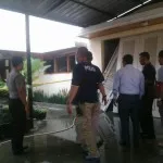 Kerusakan Akibat ledakan yang diduga bom