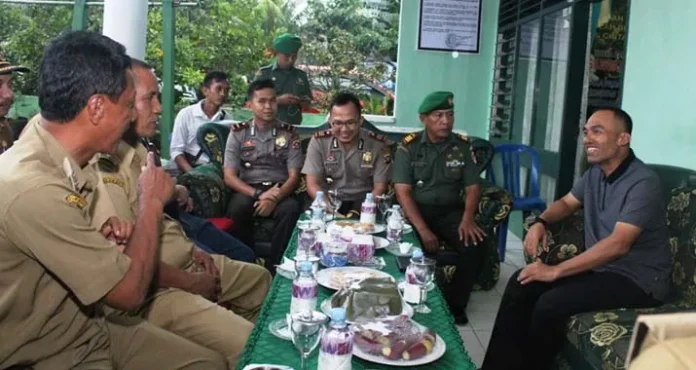 kunjungan_danrem Berkunjung ke Koltim, Ini Pesan Danrem 143 HO