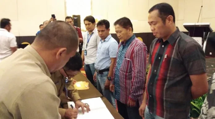 Majukan Program KKBPK, BKKBN Sultra Teken MoU dengan Instansi dan Media