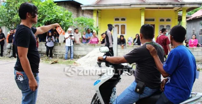 pembunuhan_patuno Rekonstruksi Pembunuhan Karyawan Patuno Resor Peragakan 36 Adegan