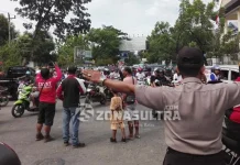 Pendukung Zayat-Syariah Terus Berdatangan, Lalu Lintas di Sekitar Lokasi Kampanye Dialihkan Pendukung Zayat-Syariah Terus Berdatangan, Lalu Lintas di Sekitar Lokasi Kampanye Dialihkan